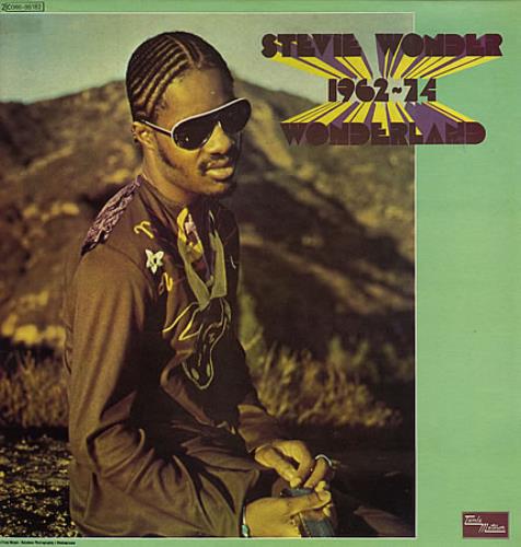 Stevie Wonder 1962-74 Wonderland French vinyl LP album (LP